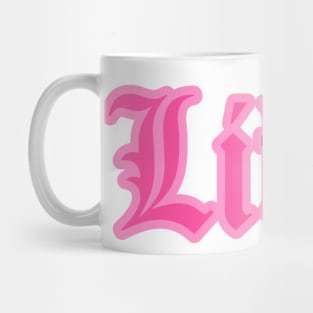 Libra Zodiac Pink Astrology Aesthetic Mug